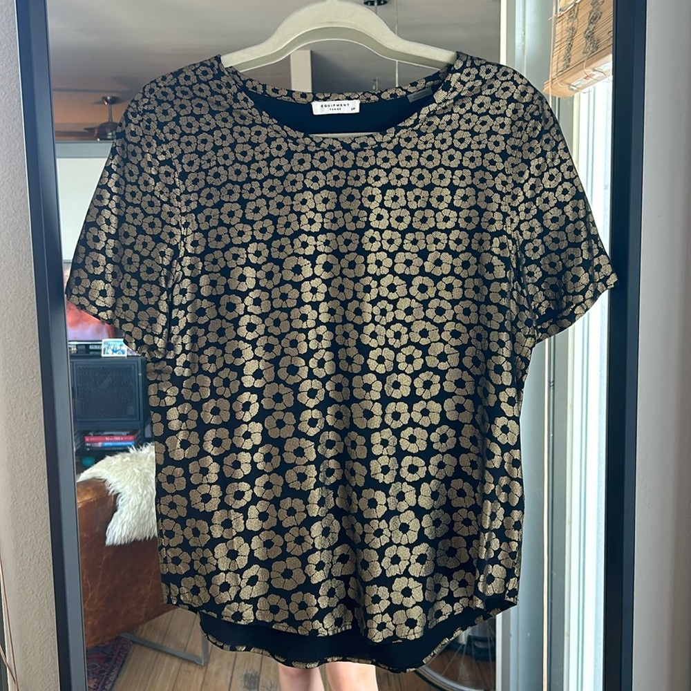 Equipment Silk Top